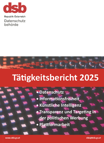 Tätigkeitsbericht Österreich DSB 2025