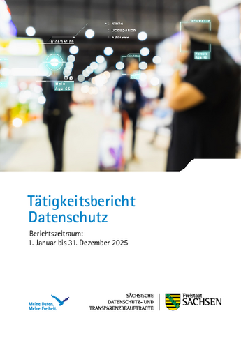 Tätigkeitsbericht Sachsen LfD 2025